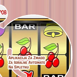 Aplikacija za spletne igralne avtomate za pravi denar